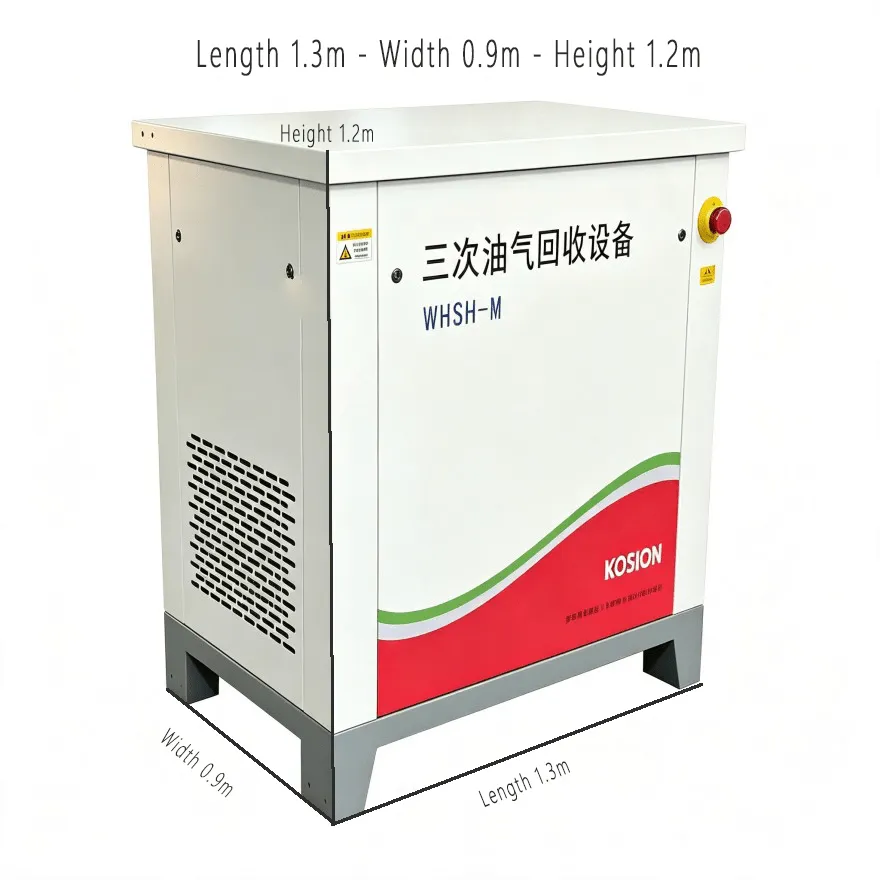 Comparison of vapor recovery stage types on an industrial skid