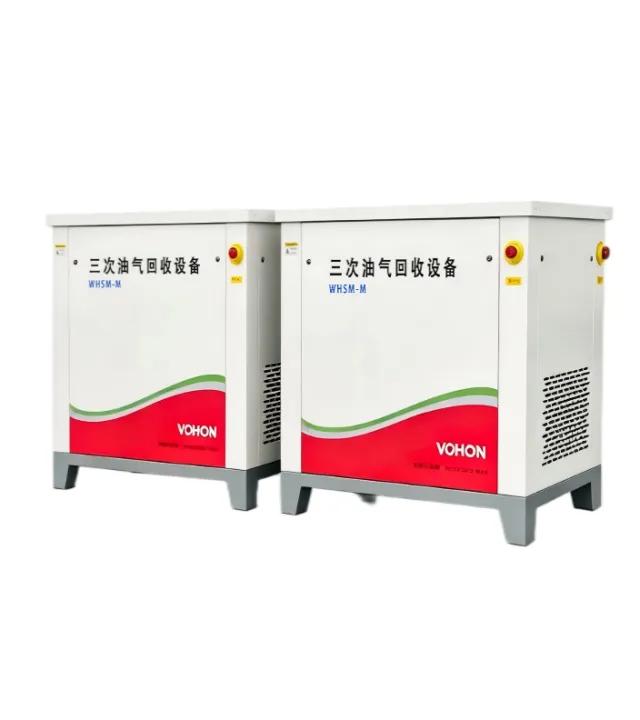 Operator observing a vapor recovery unit that starts and stops frequently between loads